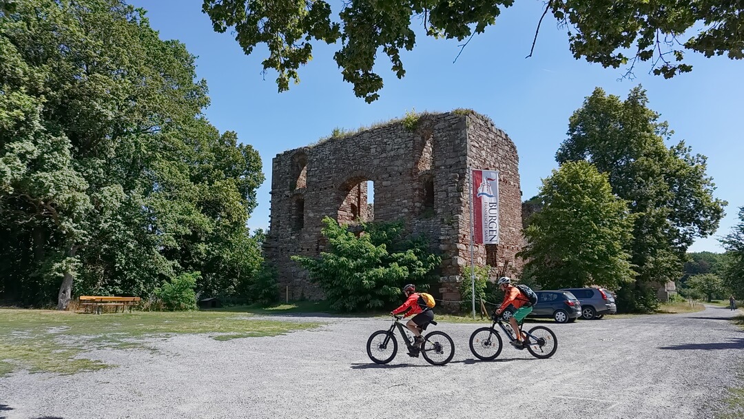 Klosterruine bei Aura