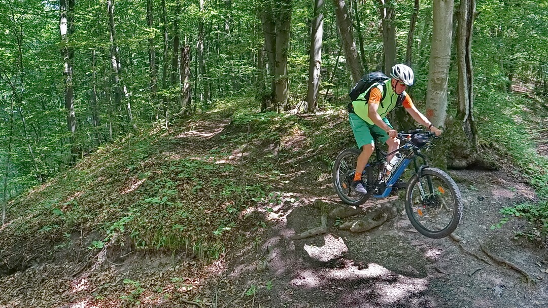 Ende des S2-Trails nach dem Wittelsbacher Turm