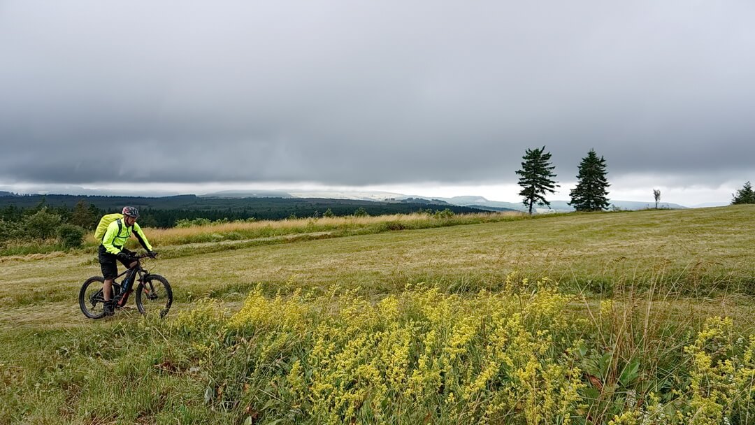 Auffahrt am Heidelstein