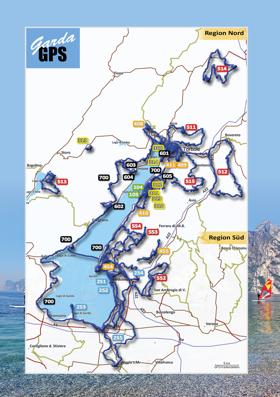 Tour overview Gardasee 2